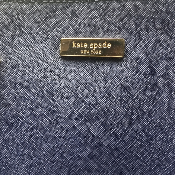 Kate Spade Newbury Lane Navy Tote Bag - Picture 13 of 15